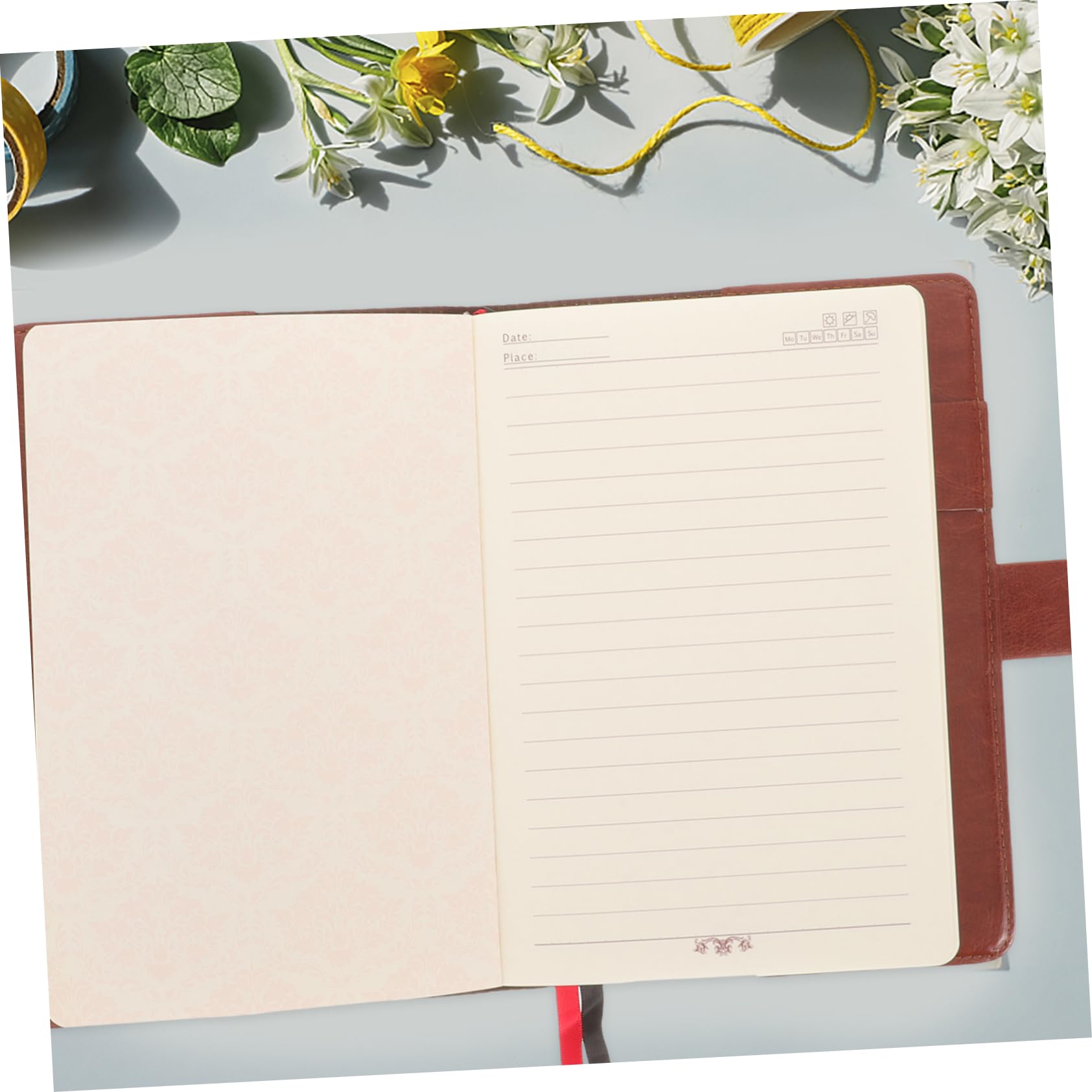 Amazon.co.jp: LALAFINA ノートブック メモ帳 女性用 旅行 メモ